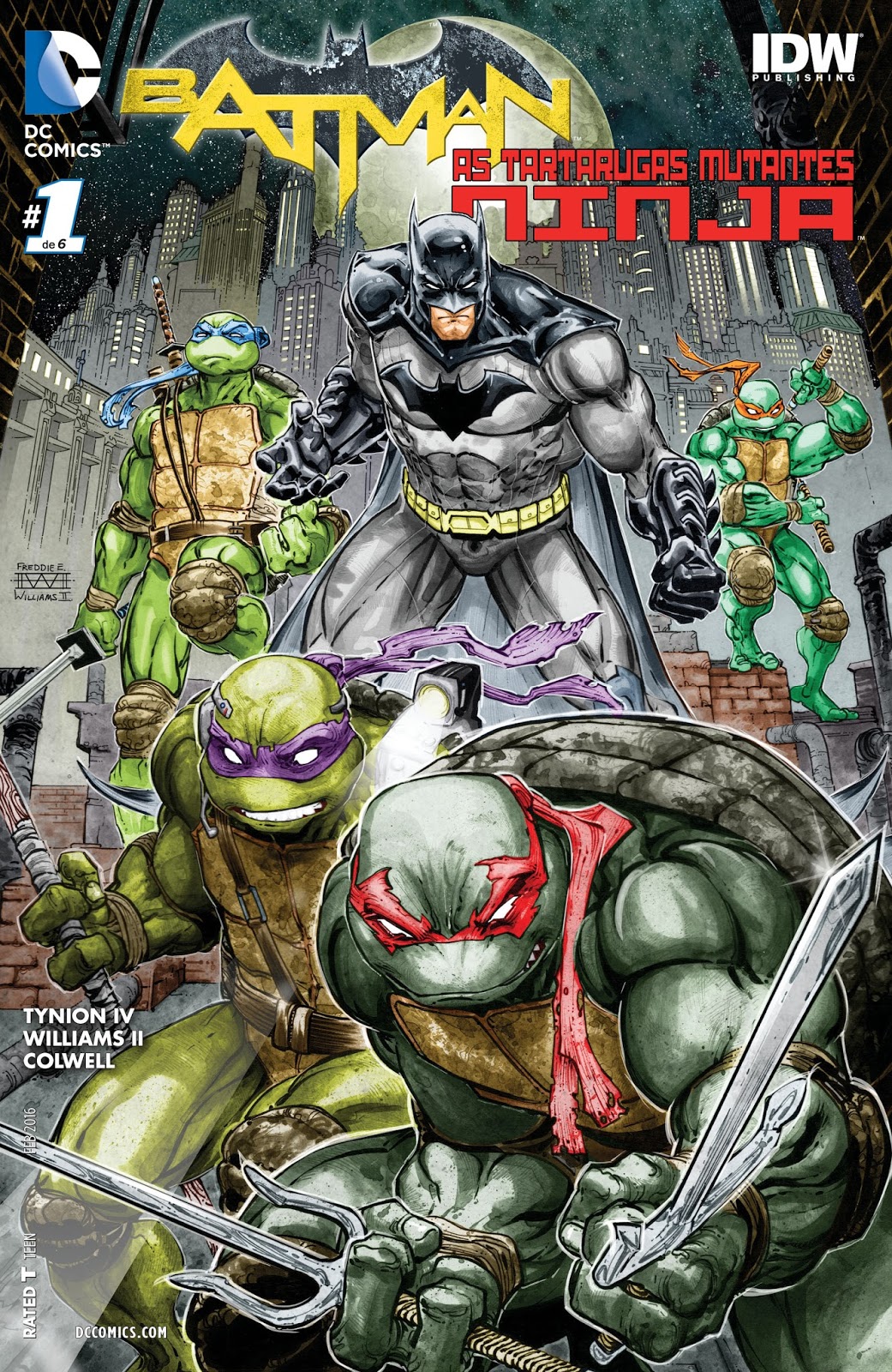 Crossover de Batman e tartarugas ninja: A nova aposta funcionará? – INFOX